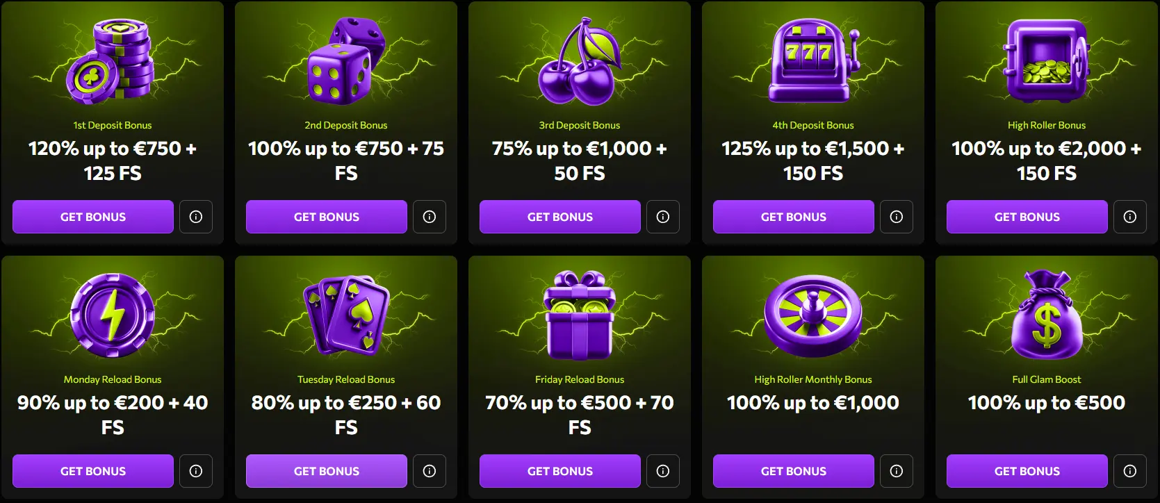 instasino bonus